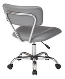 OSP Home Furnishings Vista Task Office Chair Grey