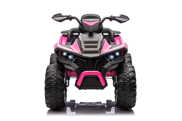 English Elm Kids Electric Atv Two Seater 24v 4wd Ride on with Bluetooth and Foam Tires W1620P487630