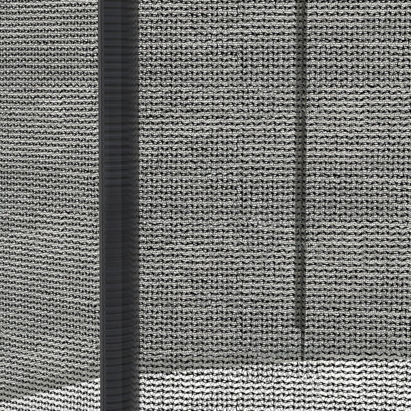 English Elm Soozier 14ft Round Trampoline Replacement Enclosure Net with Zippered Pe Mesh Guard W2225P200470