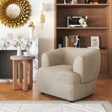 Bekker Accent Chair Golden Beige 110007 Zuo Modern