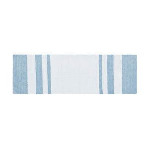 JLA Home Madison Park - Reversible Cotton Bath Rug with Dual-Texture Plush Absorbent Pile, Machine-Washable, Spa Feel 72 L x 24 W x 0.5H MP72-6212