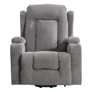 English Elm Power Lift Recliner with Heat Massage and Usb Port for Elderly Living Room Use W1521S00016