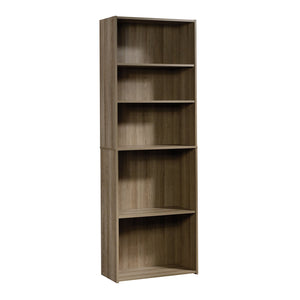 English Elm 5-Shelf Bookcase In Warm Brown Finish – Stylish, Durable Storage With Adjustable Shelves For Any Room B356P402599