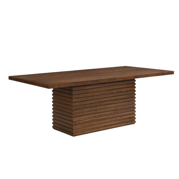 English Elm Christopher Knight Home® - Coad 84-Inch Rectangular Dining Table - Stylish Walnut Finish, Seats 6-8, Perfect For Any Space! N771P347115T_N771P347116T