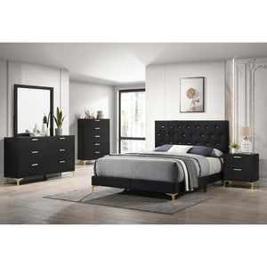 English Elm James Barley Brown LED Nightstand with Drawer — Modern Wood Grain Accent, Clutter-Free Bedside Storage, 26.75"H x 26"W x 17"D B062P378466