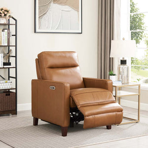 English Elm Ashby Zero Gravity Recliner with Power Headrest, Modern Chic Track Arms, Ultimate Deep Relaxation B2705P331896