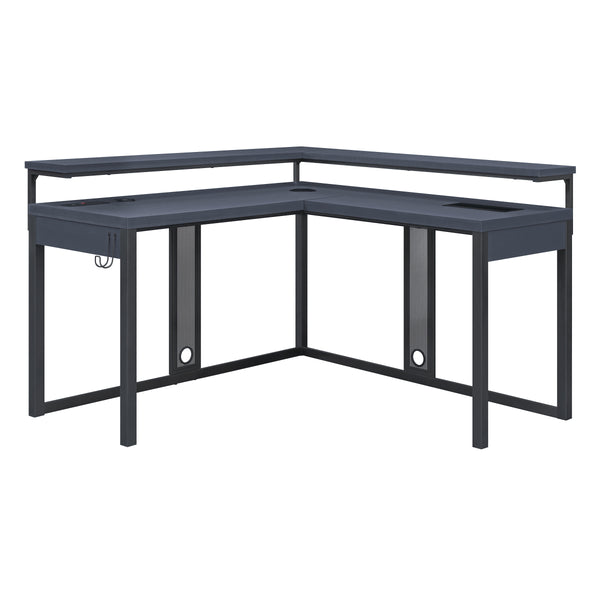 OSP Home Furnishings Loadout L/Shape Gaming Desk Black