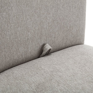 English Elm COOLMORE Swivel Rolling Dining Chair with Hidden Storage, Linen Upholstered 4-Wheel Multiuse Seat Light Gray W1539P277684