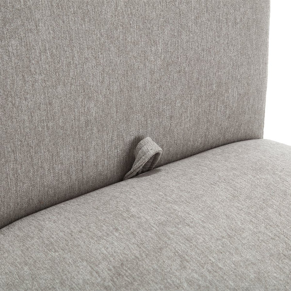 English Elm COOLMORE Swivel Rolling Dining Chair with Hidden Storage, Linen Upholstered 4-Wheel Multiuse Seat Light Gray W1539P277684