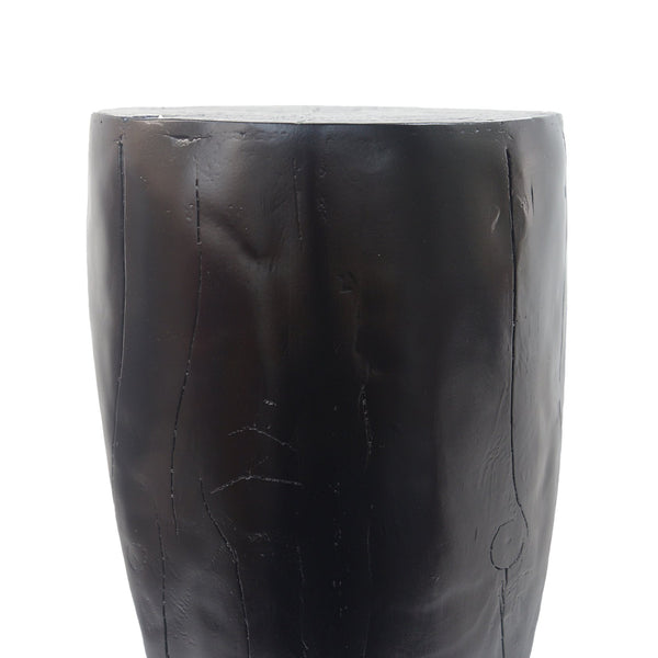 English Elm Christopher Knight Home® - Outdoor Hollow Design End Table - Stylish Black Concrete Accent For Patio, Balcony, Or Poolside Use N770P291496B