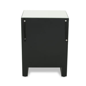 English Elm Christopher Knight Home® - 17.70'' Mirrored Nightstand - Silver Glass 3-Drawer Accent Table, Compact Glam Bedside Storage, Smooth Metal Glides 60982.00