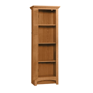 English Elm Pantry, Brown finish - Tall Engineered Wood Storage Cabinet with Adjustable Shelves, Beaded Door Design, Magnetic Closure, Versatile for Kitchen, Bath, Entryways (21.5"x14.5"x61.1") B356P402762