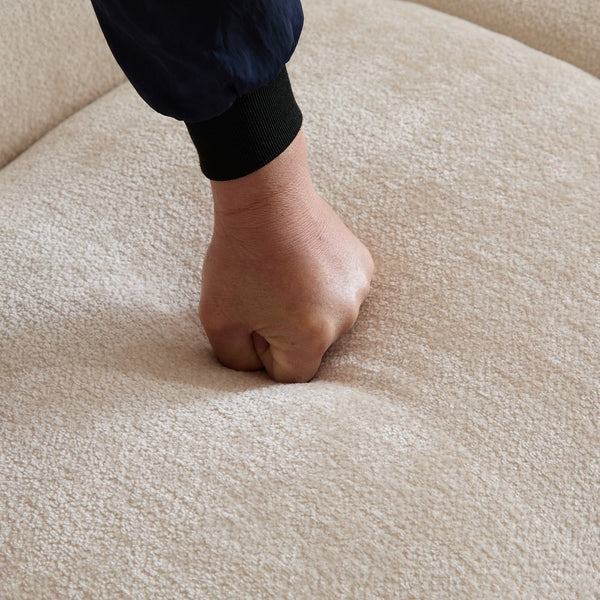 English Elm Christopher Knight Home® - Tonson 83" 3-Seater Sofa with Wave Design, Plush Cloud-Like Cushions, Durable 900lb Support Beige N773P240675B_N773P240676B