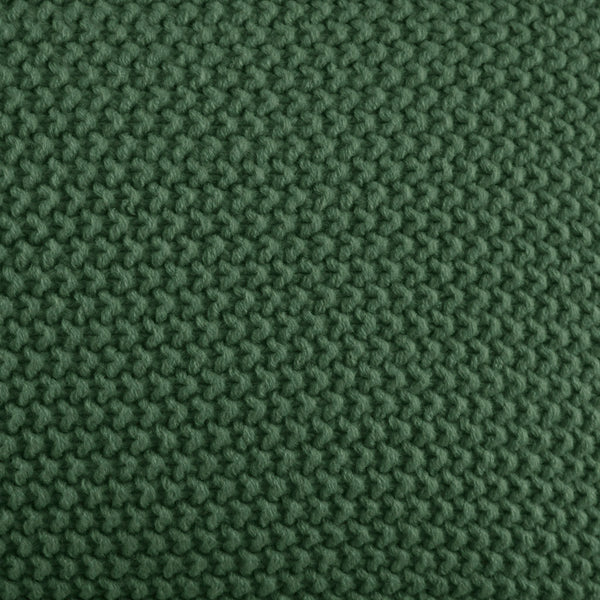 JLA Home INK+IVY - Euro Plush Knit Pillow Cover — Ultra-Soft Acrylic Euro Size with Hidden Zipper, Machine Washable Cozy Texture Green II21-1306
