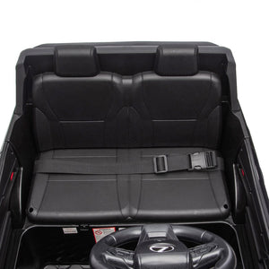 English Elm Lexus Gx550 Two Seat Kids Ride on with 24v Power Remote Control and Suspension Black W1578P416226