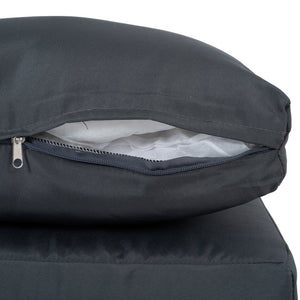 English Elm New 6-Piece Brown Pe Wicker Outdoor Sofa Set With Grey Cushions - Durable, Stylish, And Comfortable! W400S00048