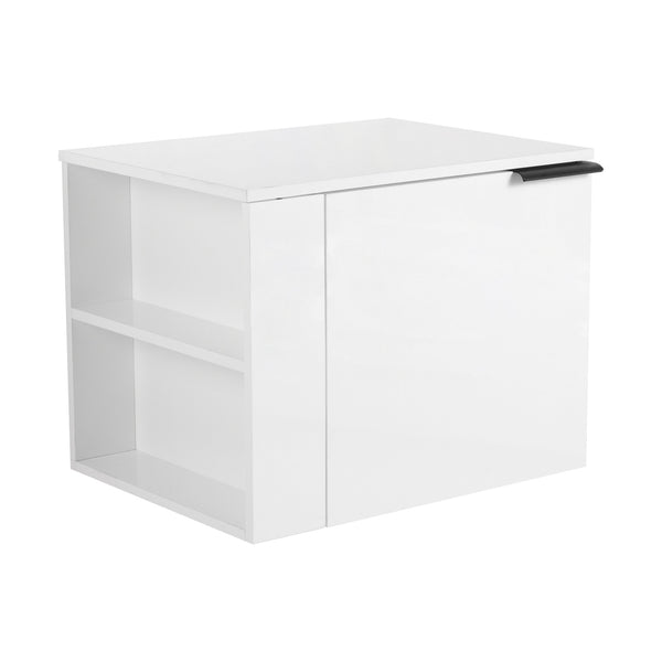 English Elm 24" Modern Bathroom Vanity Cabinet For Large Spaces - Stylish Storage & Customizable Sink Options W1972P204942