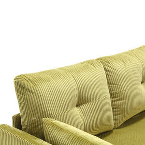 English Elm United Modular L-Shaped Sofa With Reversible Chaise, Storage, And Plush Comfort For Stylish Living W1568S00077-GIGA