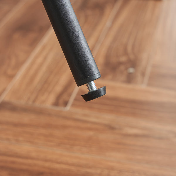 English Elm Modern Bouclé Swivel Bar Stools Set of 2 — Counter Height Fabric Seats with Metal Frame & Footrest, 360° Comfort Grey W1901P264273