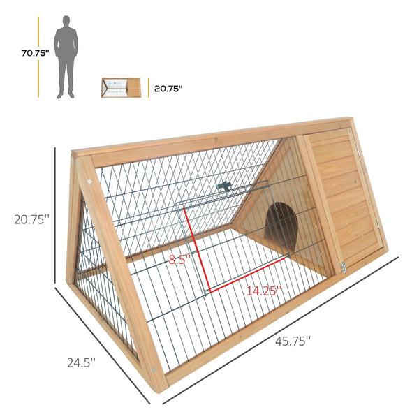 English Elm Pawhut Solid Wood Outdoor Cat House Two Story Shelter with Balcony Asphalt Roof W2225P173745