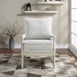 OSP Home Furnishings Kaylee Spindle Chair Smoke