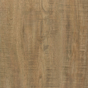 English Elm Square Engineered Wood Cocktail Table Matte Black Pedestal Base Modern Living Room B016P469815