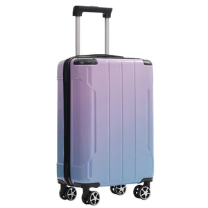 English Elm Luggage 3 Piece Polycarbonate Hardshell Set with Tsa Lock and Spinner Wheels for Travel N730P298383M