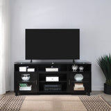 OSP Home Furnishings Statler 72" TV Stand Black