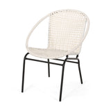 Christopher Knight Home® - Noble House - Java Outdoor Modern Faux Rattan Club Chair - Set of 2