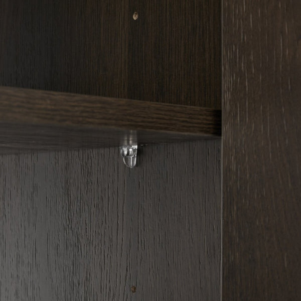 English Elm Galan Freestanding Bathroom Vanity Quartz Basin Fluted Wood Cabinet Modern Bath Oak,Smoke W1865S00219