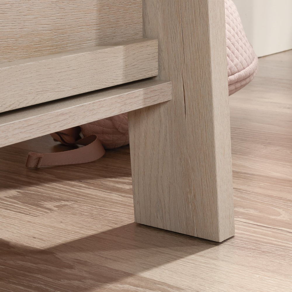 English Elm 4-Drawer Chest – Stylish Gray Storage Solution With Smooth Glides For Home, Office & Living Spaces B356P402590