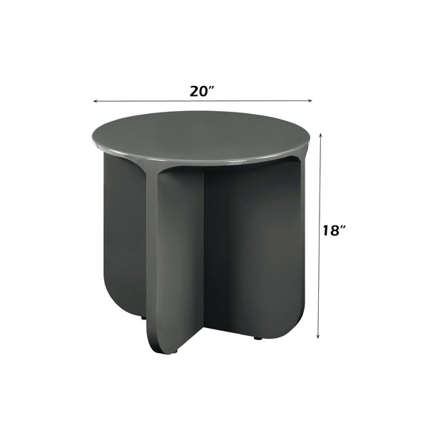 English Elm Lamond Square Mdf End Table with Dark Olive Finish for Living Room or Bedroom B2726P442582