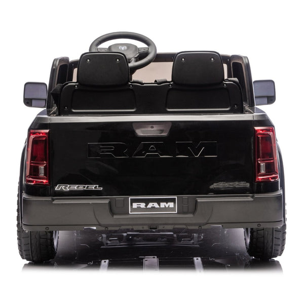 English Elm 24v Licensed Dodge Ram 2500 Kids Ride on Truck with Remote and 4-wheel Suspension W1578P305880