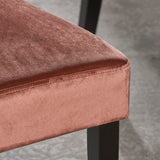 Christopher Knight Home® - Noble House - Venetian Tufted Blush velvet Dining Chair