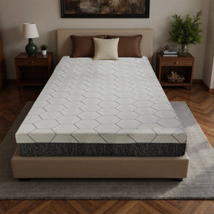 English Elm 12 Inch Queen Mattress Five Zone Foam Japanese Minimalist Design Cool Breathable Sleep W5081P394367