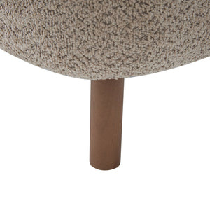 English Elm Swivel Club Chair Barrel Back Faux Leather 360 Degree Turn Living Room Accent Light Brown,Walnut N776P246078B