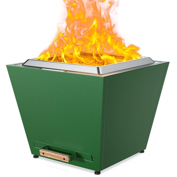 English Elm Cyberpit One Pro 25 Inch Smokeless Fire Pit - Portable, Easy Cleanup, Stylish For Outdoor Gatherings W944P272794