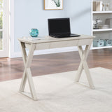 OSP Home Furnishings Marna Writing Desk Weathered White