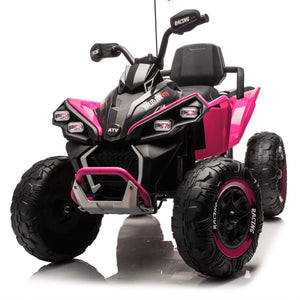 English Elm 24v Kids Electric Atv Xxxl Off-road Ride on with Parental Remote and Shock Absorbers W1578P352120