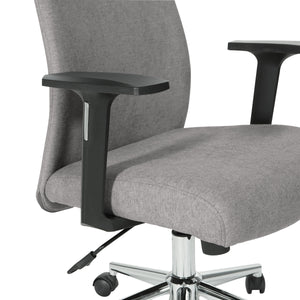 OSP Home Furnishings Evanston Office Chair Fog