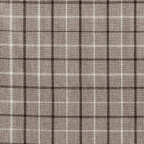 Madison Park Anaheim Casual Plaid Rod Pocket and Back Tab Curtain Panel with Fleece Lining MP40-6768 Brown