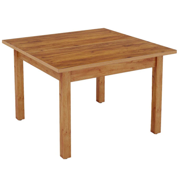 English Elm Compact Industrial Console Table Rustic Wood Top Metal Base Slim Entryway Accent T3971P446597