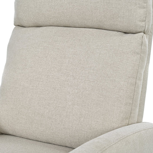 English Elm Christopher Knight Home® - Modern Recliner Plush Manual Recliner Chair with Ergonomic Support, 3-Position Backrest, Durable Fabric Comfort Wheat N763P256491A