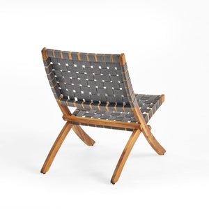 English Elm Christopher Knight Home® - HUNTSVILLE Acacia Foldable Chair Set of 2 — Water‑Resistant Woven Accents, Portable, No Assembly Needed 63739.00GRY