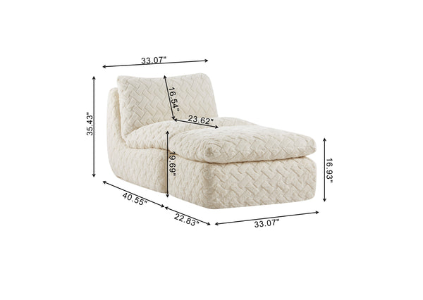 English Elm Liyasi Full Compression Swivel Sofa Chair & Ottoman Set - Ergonomic Comfort For Relaxation & Gaming W820P312316