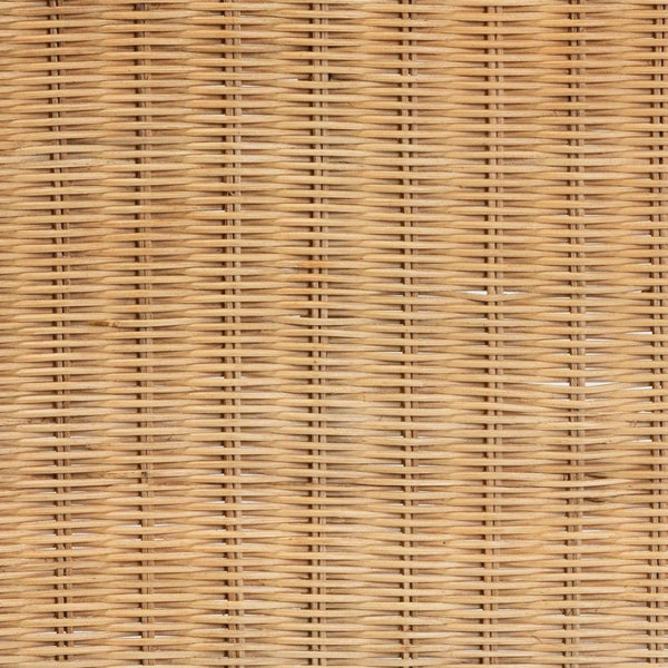 English Elm Modern Handcrafted Rattan Woven Accent Bench for Entryway Bedroom or Living Space B2750P470054