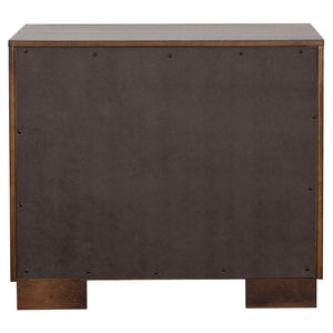 English Elm Tokyo 5-Piece Platform Bedroom Set: Modern Eastern King Bed, Nightstands & Dresser In Cappuccino Finish B062S00975-GIGA