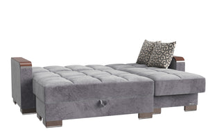 English Elm Primenest Zenaero Convertible Chaise Lounge With Storage - Stylish Upholstered Sleeper For Comfort B030P303547-GIGA