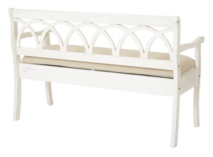 OSP Home Furnishings Coventry Storage Bench White