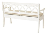 OSP Home Furnishings Coventry Storage Bench White